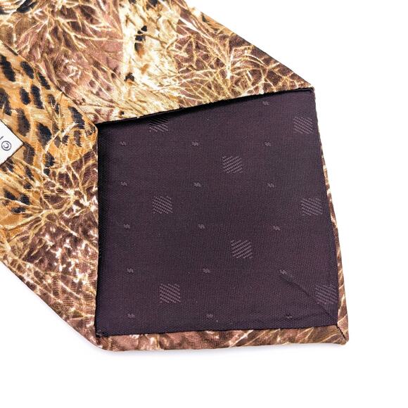 Vintage 1996 Endangered Species Cheetah Tie Alert by Simon Combes Conservation - Picture 8 of 12